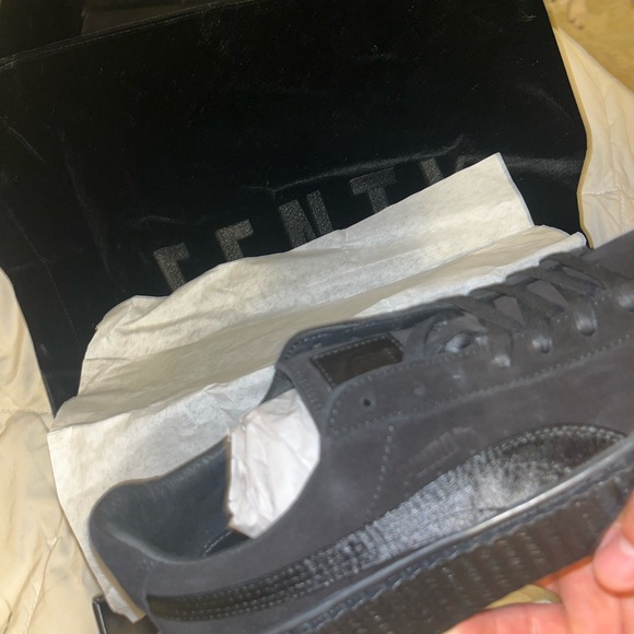 Suede Creepers Satin Rihanna Fenty - Picture 3 of 8